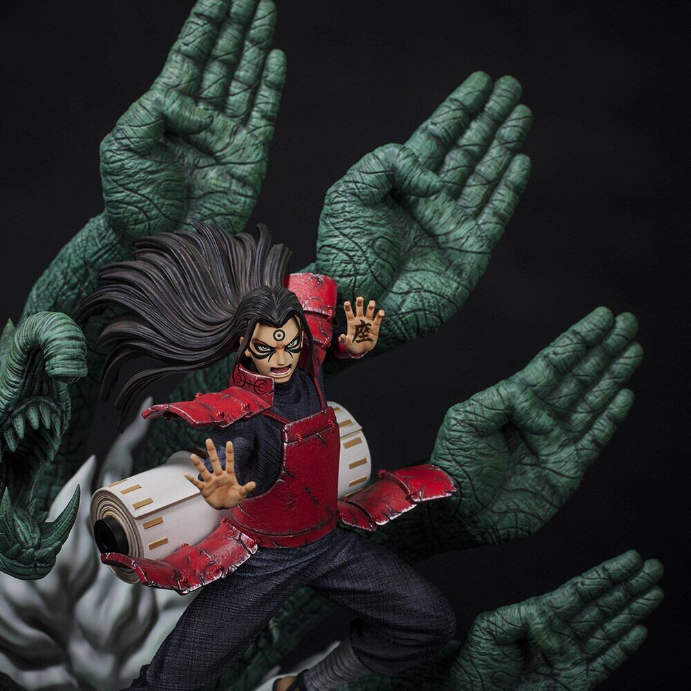 Naruto-Anime-Figure-Shodai-Hokage-Thousand-Hand-Pillar-Limited-Edition-Senju-Hashirama-36CM-Kakashi-GK-Statue-4.jpg Naruto Figures: Senju Hashirama - The Majestic Sage Mode Office Statue