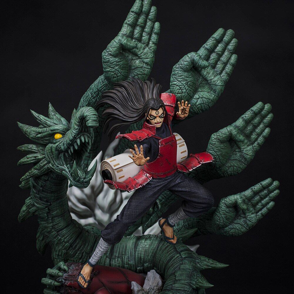 Naruto-Anime-Figure-Shodai-Hokage-Thousand-Hand-Pillar-Limited-Edition-Senju-Hashirama-36CM-Kakashi-GK-Statue-5.jpg Naruto Figures: Senju Hashirama - The Majestic Sage Mode Office Statue