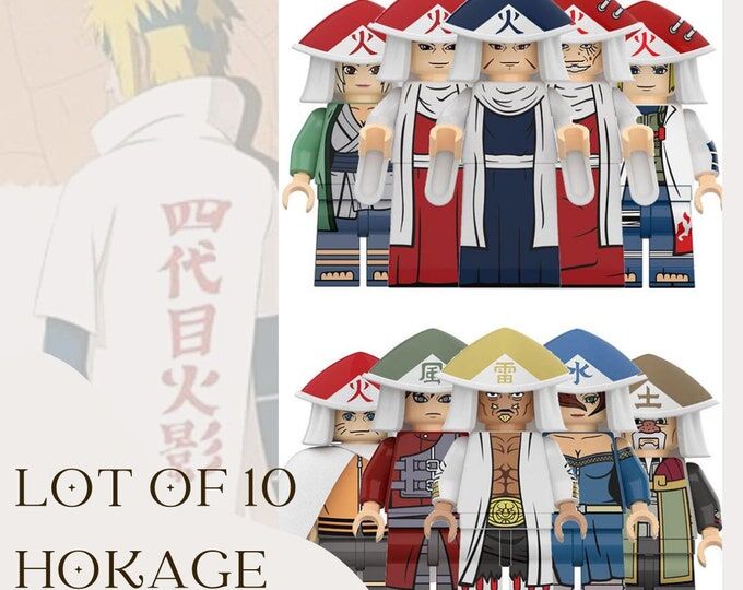 Naruto LEGO Epic - 10 Hokage Heroes Set