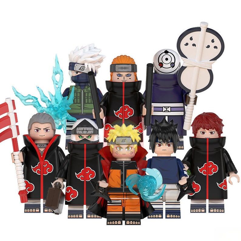 il_794xN.3759610134_cd3e.jpg Naruto Lego Epic Showdown - 8 Ninja Chronicles Set