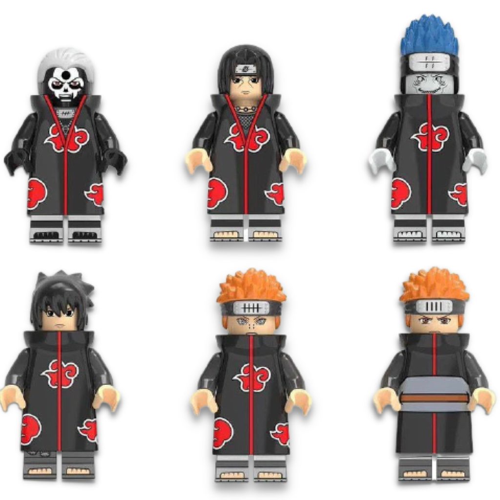 image_29ce8dc2-92d6-4acc-85af-e195ab25668e_1024x1024-1.jpg Naruto LEGO Unleashed - Akatsuki Figures Pack